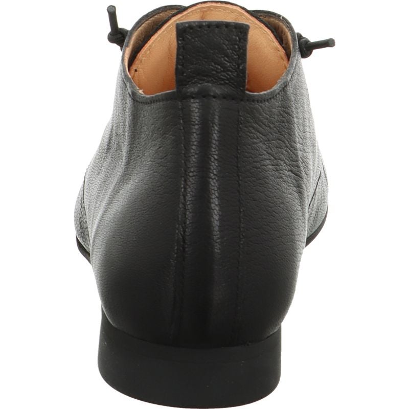 Think! GUAD2 Damen Schnürschuh - Material: Leder in Schwarz