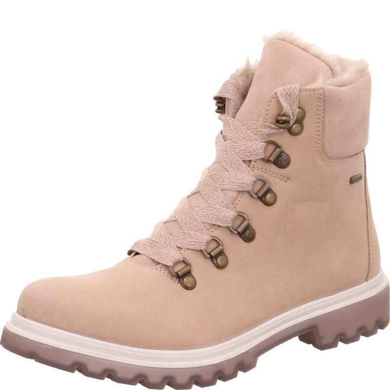 Legero MONTA Damen Schnürboots - Material: Leder in Rosa