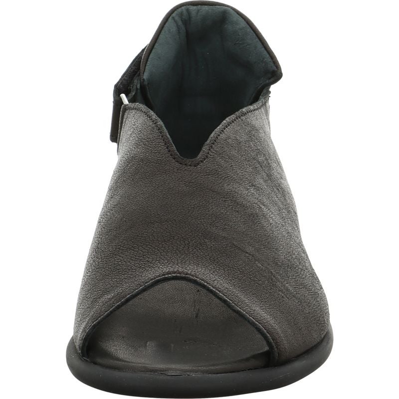 Think KAMAA Woman Strap sandal - Material: Leather in Black