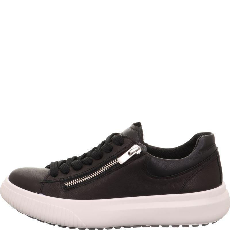legero T4 JUMP Damen Sneaker low - Material: Leder in Schwarz