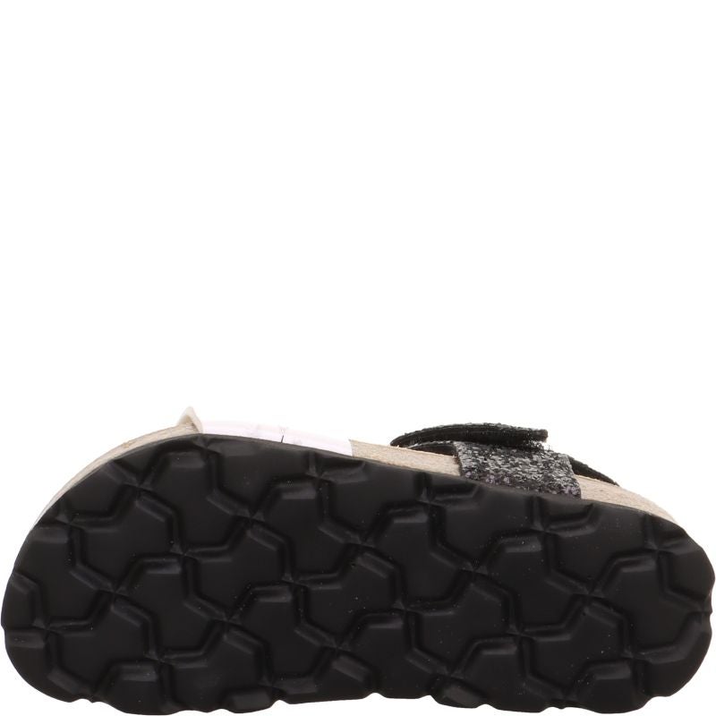 Superfit FUSSBETTPANTOFFEL Girls Sandal - Material: Sonstiges Material in White