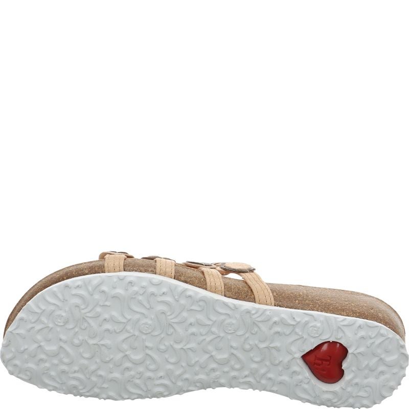 Think JULIA DAMEN Woman Mules - Material: Leather in Beige