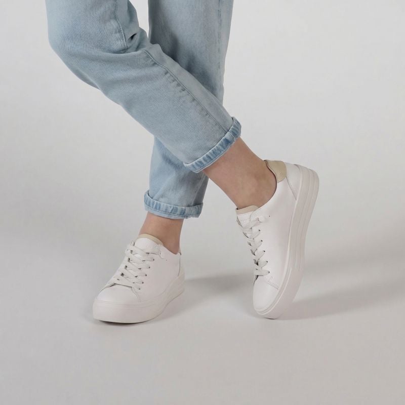 legero LIMA 2.0 Damen Sneaker low - Material: Leder in Weiß