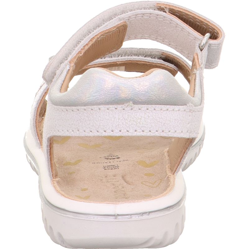 Superfit SPARKLE Girls Sandal - Material: Leather in White