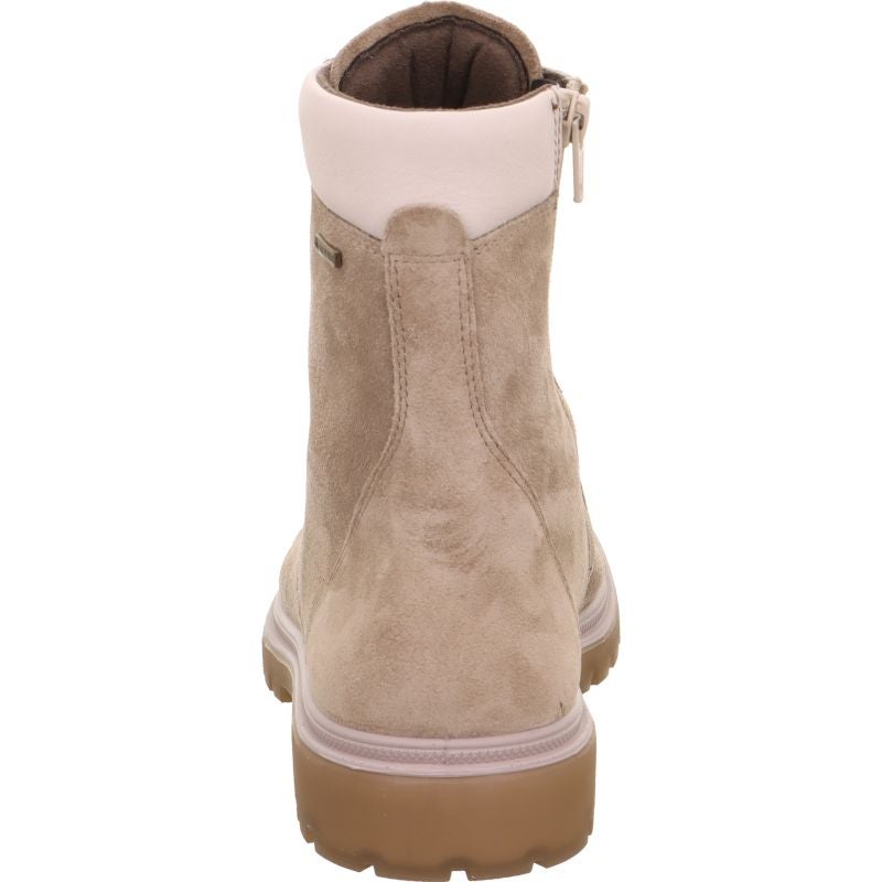 Legero MONTA Woman Lace-up boot - Material: Leather in Beige