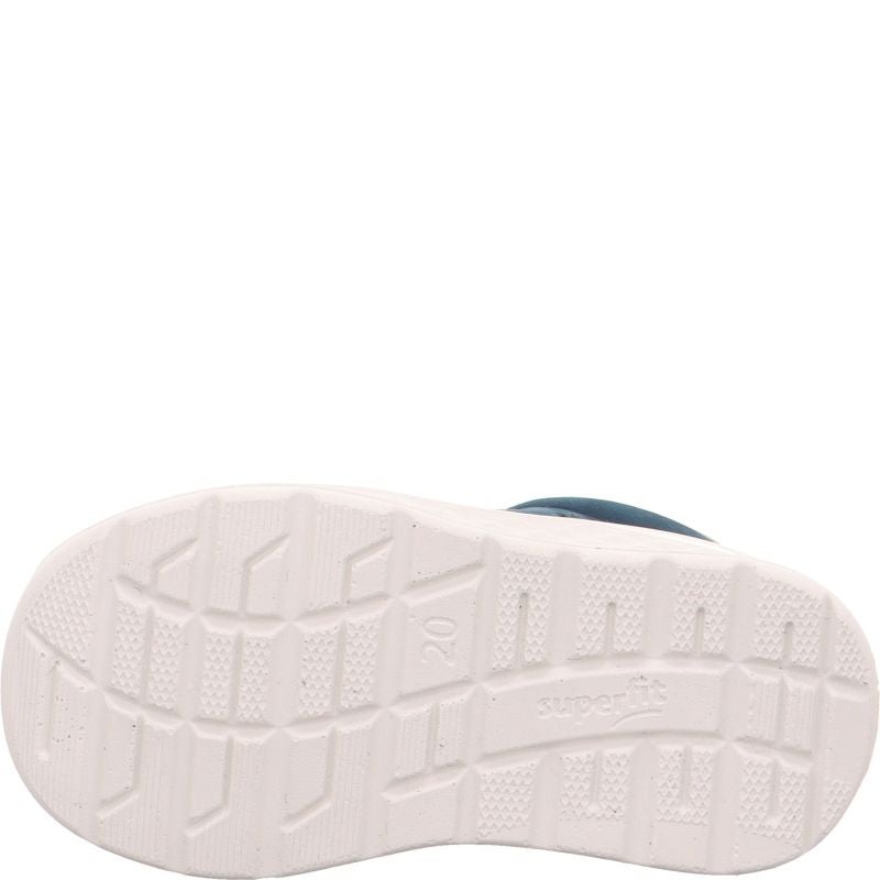Superfit BREEZE Jungen Sneaker low - Material: Leder in Blau