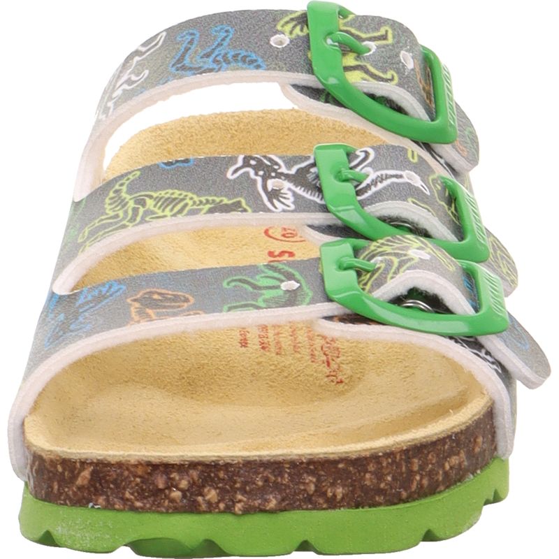 Superfit FUSSBETTPANTOFFEL Boys Slipper - Material: Sonstiges Material in Grey