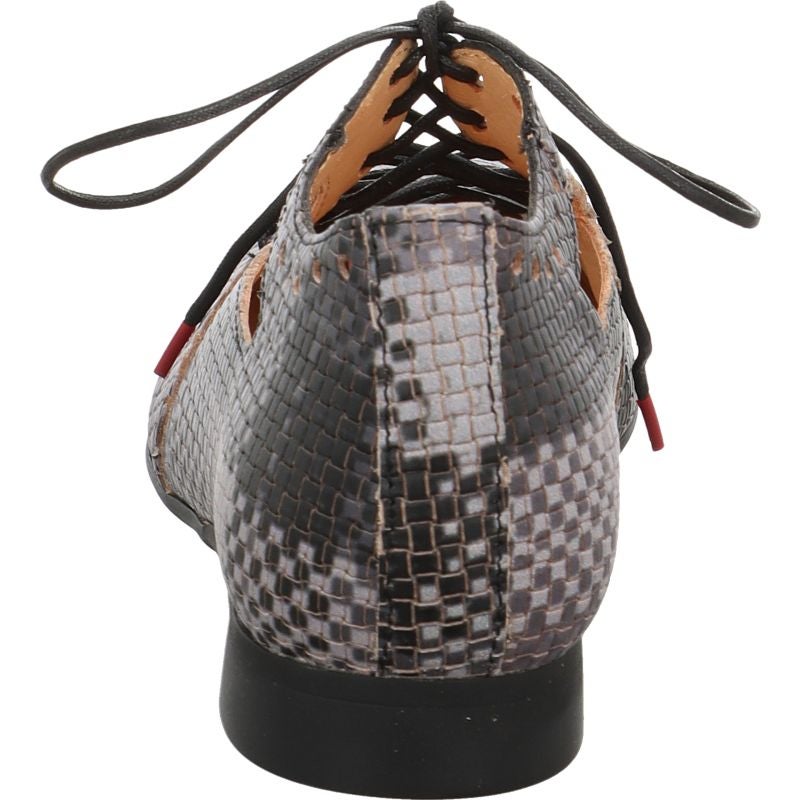 Think GUAD2 Woman Lace up shoe - Material: Leather in Multi Colour