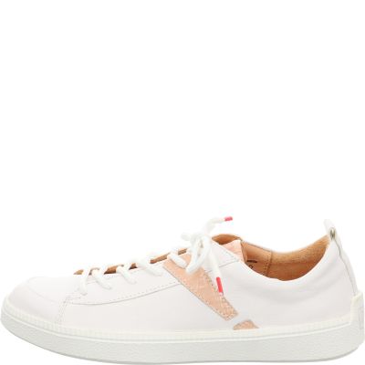 Think! TURNA Damen Damen Sneaker low - Material: Leder in Weiß