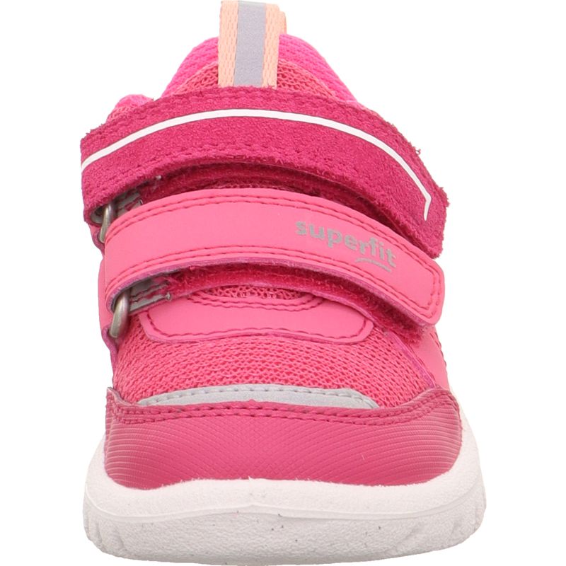 Superfit SPORT7 MINI Girls Sneakers low - Material: Leder/Sonstiges Material/Texti in Pink