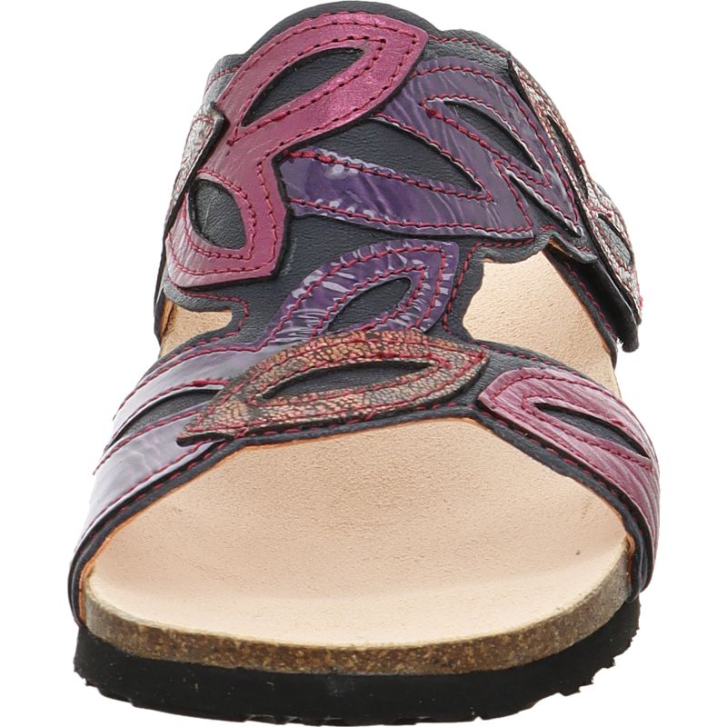 Think MIZZI DAMEN Mules - Material: Leather in Blue