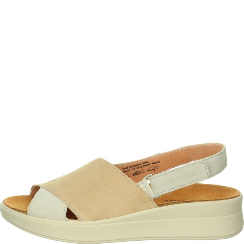 Think MEGGIE Woman  - Material: Leather in Beige
