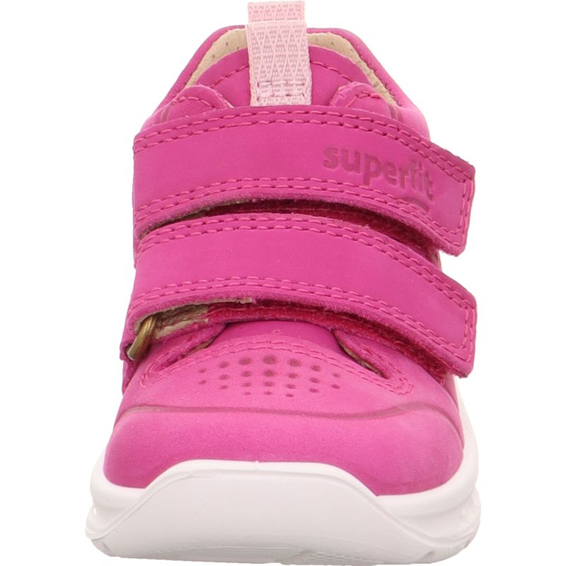 Superfit BREEZE Sneaker high - Material: Leder in Pink