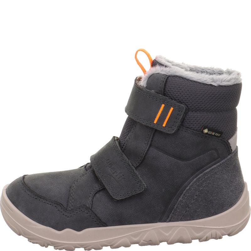 Superfit WALDERI Unisex | Jungen Boots - Material: Leder/Textil in Grau
