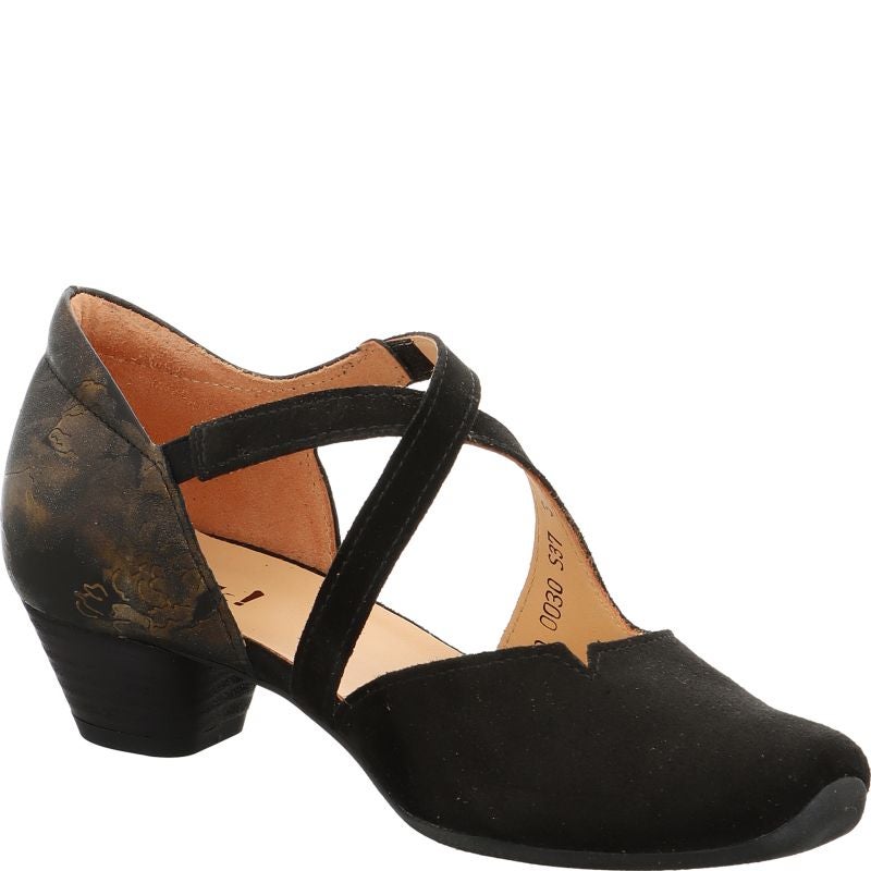 Think AIDA DAMEN Pumps - Material: Leather in Black
