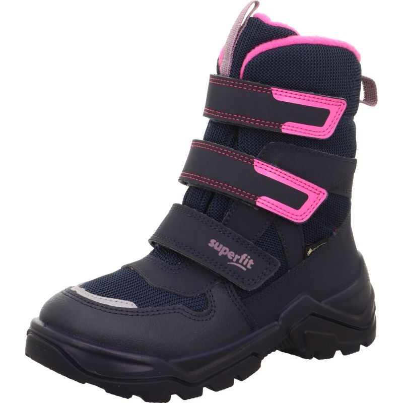 Superfit SNOW MAX Mädchen Stiefel - Material: Textil/Sonstiges Material in Blau