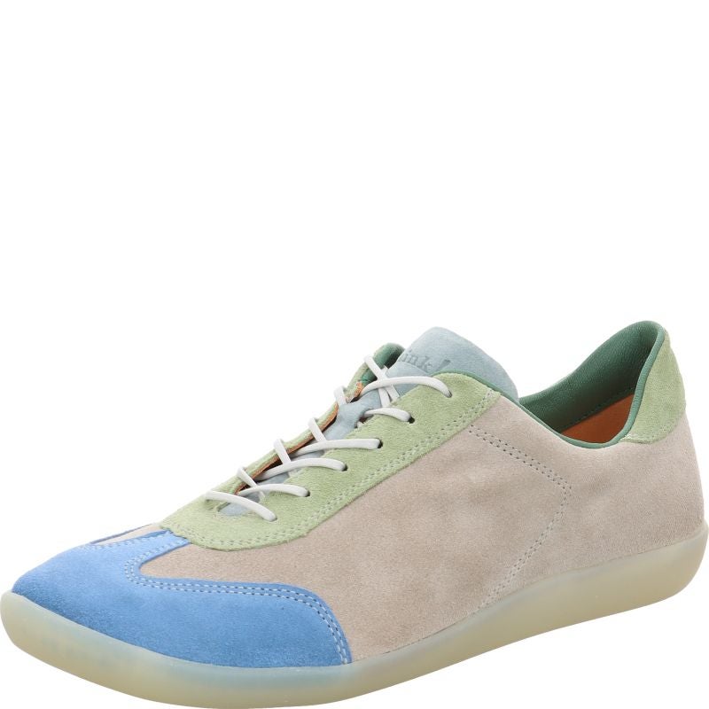 Think NATURE Sneakers low - Material: Leather in Blue