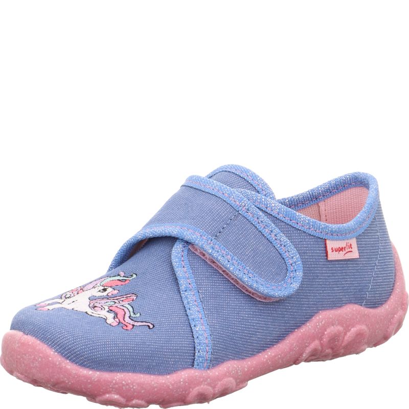 Superfit BONNY Girls Slipper - Material: Textile in Blue