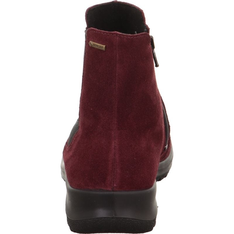 Legero SOFTBOOT 4.0 Damen Chelsea Boots - Material: Leder in Rot
