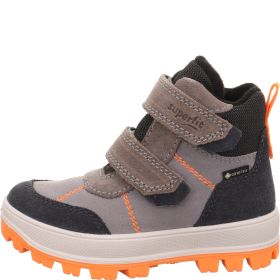 Superfit TEDD Jungen Boots - Material: Leder/Sonstiges Material/Textil in Grau