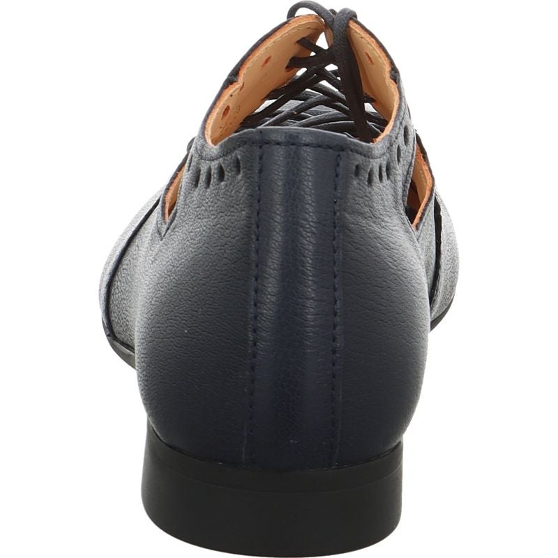Think GUAD2 Lace up shoe - Material: Leather in Blue