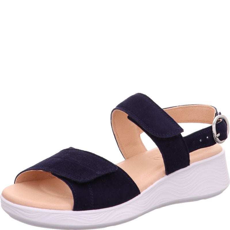Legero SWING Woman Sandal - Material: Leather in Blue