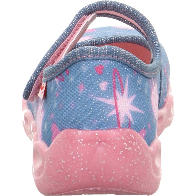Superfit BUBBLE Girls Slipper - Material: Textile in Blue