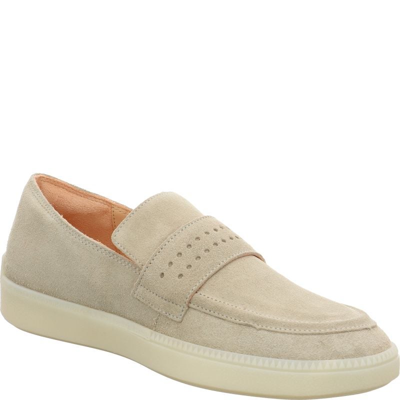 Think TURNA MEN Slipper - Material: Leather in Beige