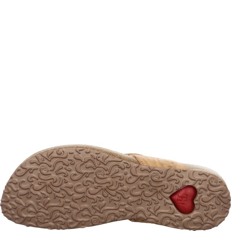 Think JULIA DAMEN Woman Mules - Material: Leather in Beige