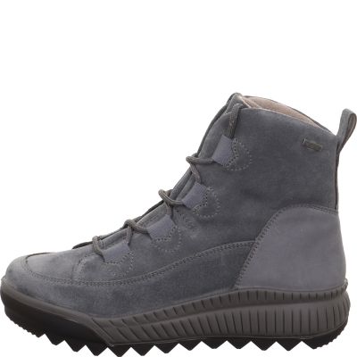 Legero TIRANO Woman Lace up boot - Material: Leather in Grey