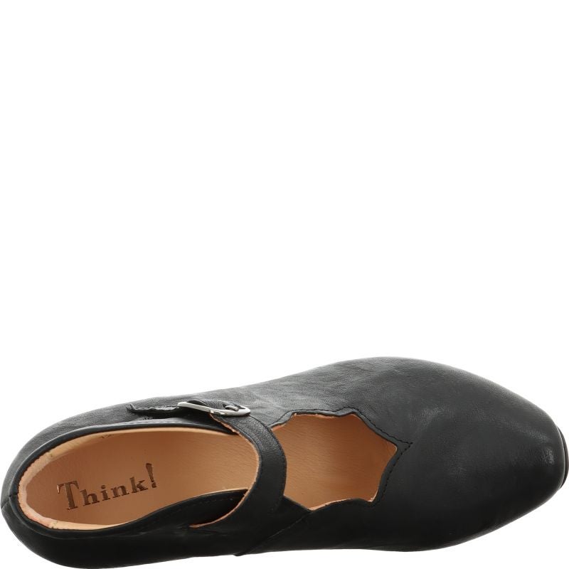Think! AIDA Damen Pumps - Material: Leder in Schwarz