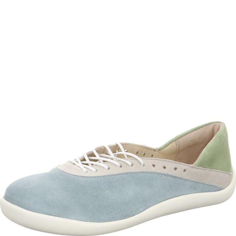 Think! BLO Damen Ballerina - Material: Leder in Blau