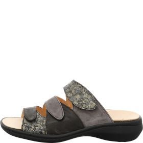 Think! CAMILLA Damen Pantolette - Material: Leder in Braun