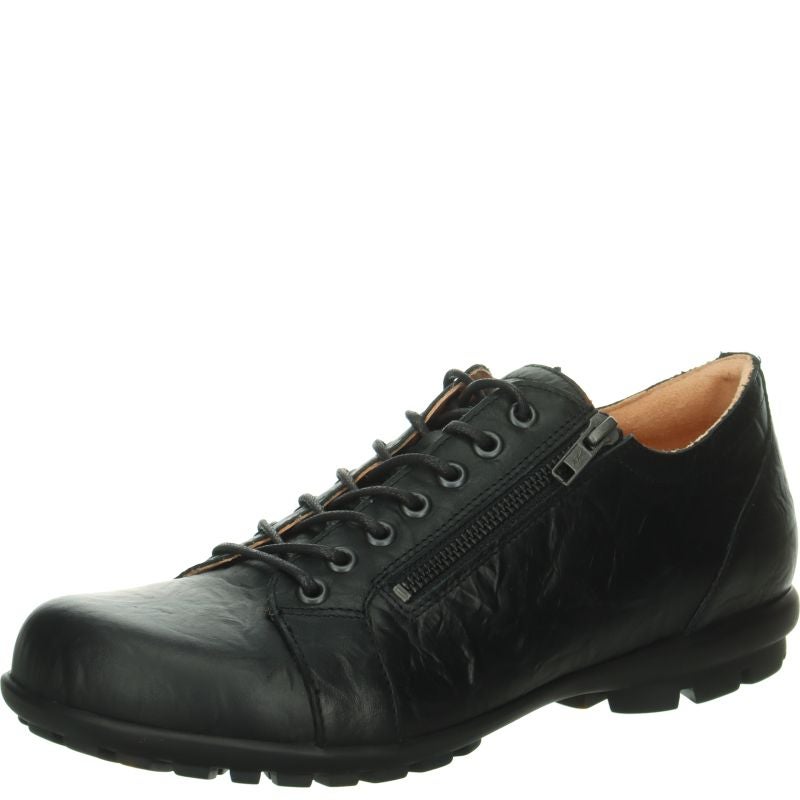 Think KONG HERREN Men  - Material: Leather in Black