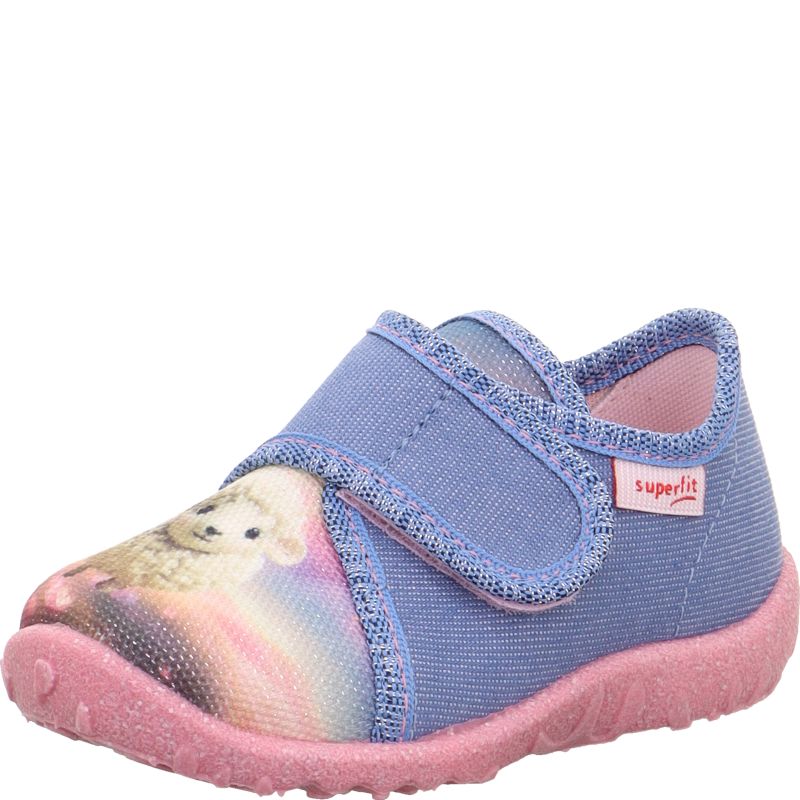 Superfit SPOTTY Girls Slipper - Material: Textile in Blue