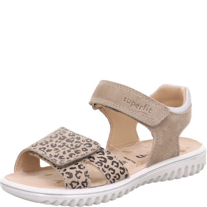 Superfit SPARKLE Girls Sandal - Material: Leather in Beige