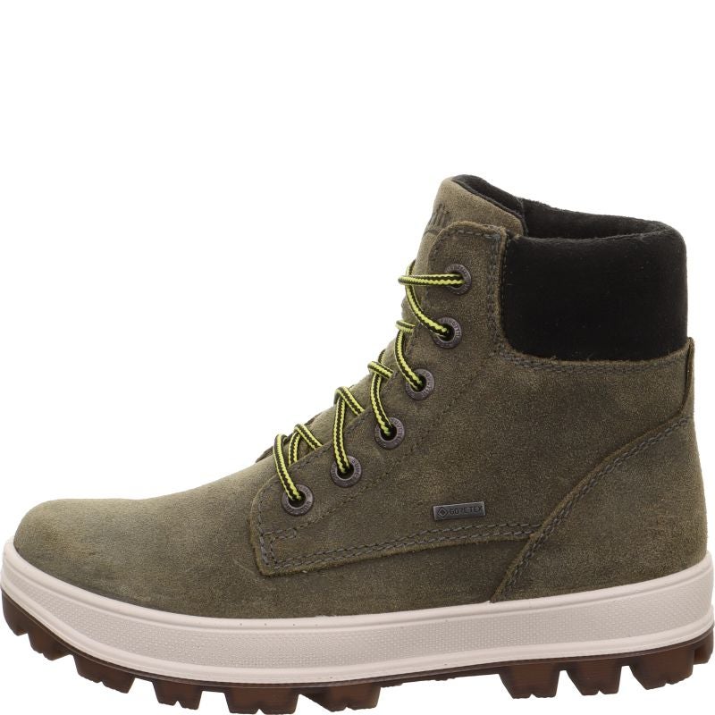 Superfit TEDD Boys Boot - Material: Leather/Textil in Green
