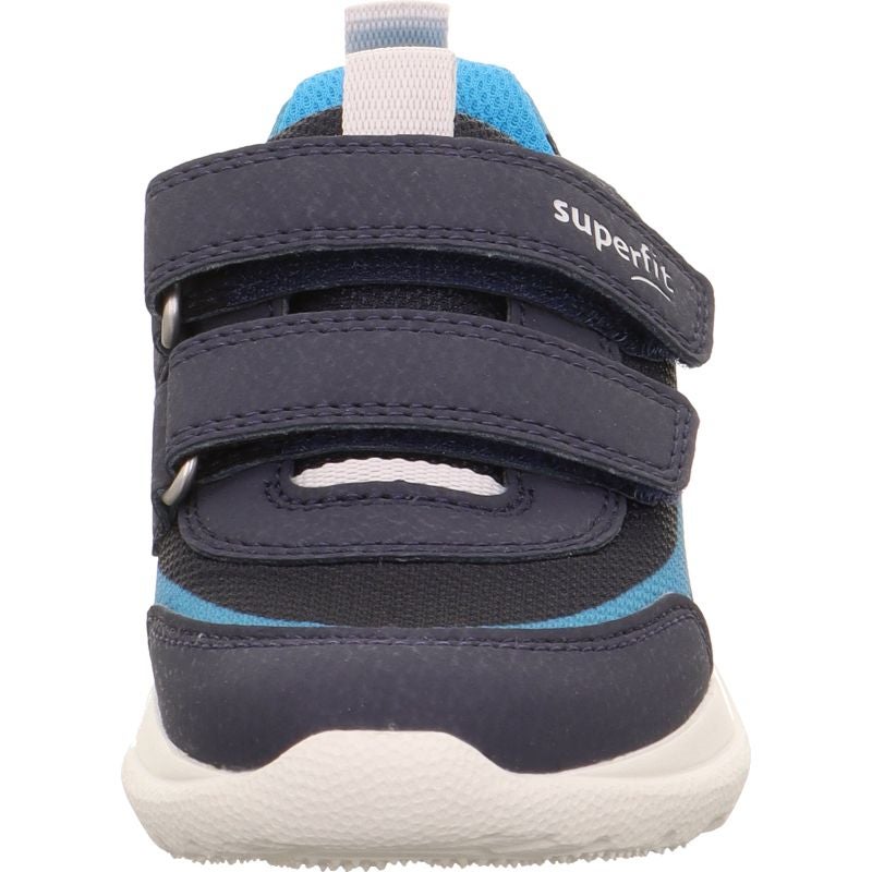 Superfit RUSH Jungen Sneaker low - Material: Textil/Sonstiges Material in Blau
