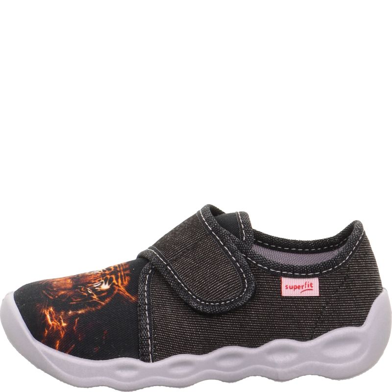 Superfit BUBBLE Boys Slipper - Material: Textile in Grey