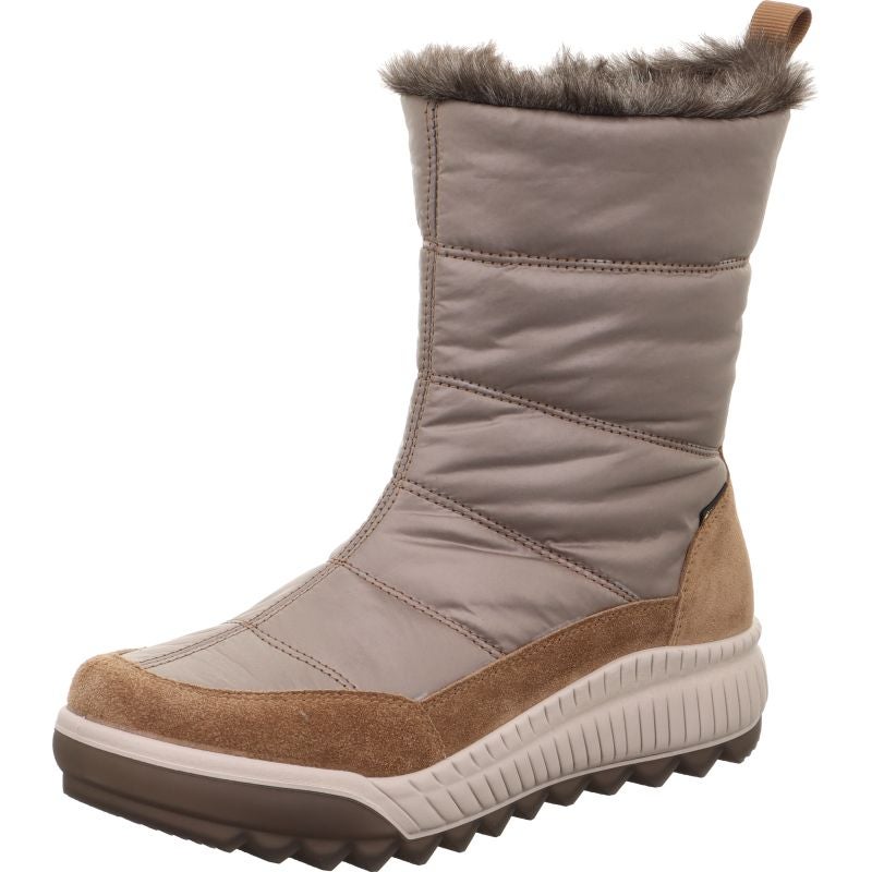 Legero TIRANO Damen Stiefelette - Material: Leder/Textil in Beige