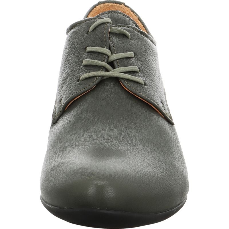 Think GUAD2 Lace up shoe - Material: Leather in Olive