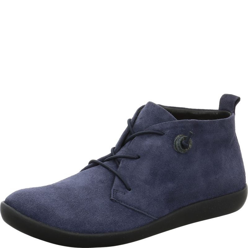 Think NATURE Woman Sneakers high - Material: Leather in Blue