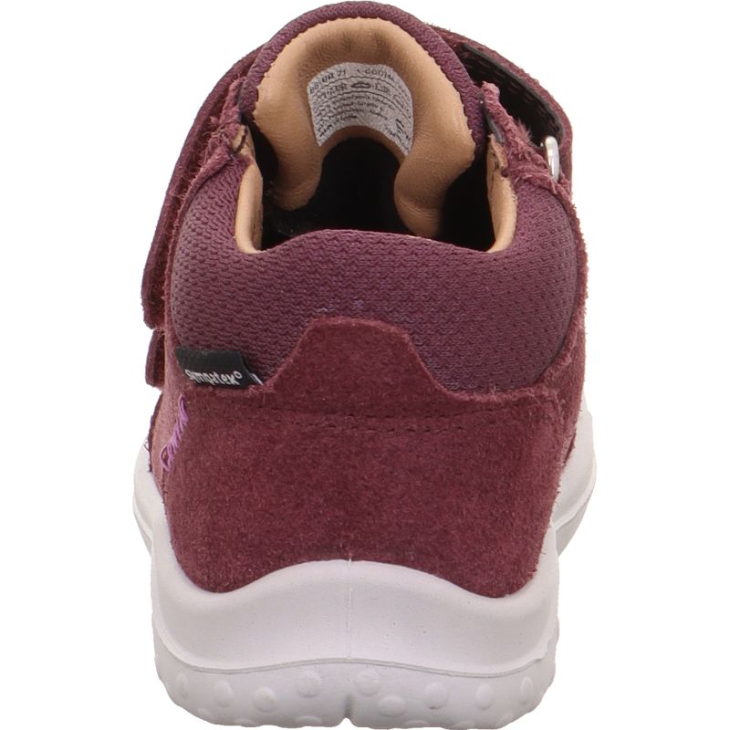 Superfit WHALEY Sneakers high - Material: Leather/Textil in Red