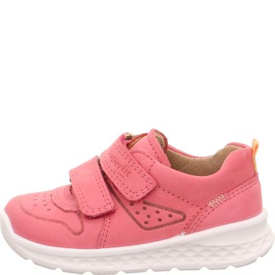 Superfit BREEZE Girls Sneakers low - Material: Leather in Rose