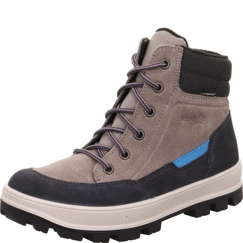 superfit TEDD Jungen Boots - Material: Leder/Textil in Grau