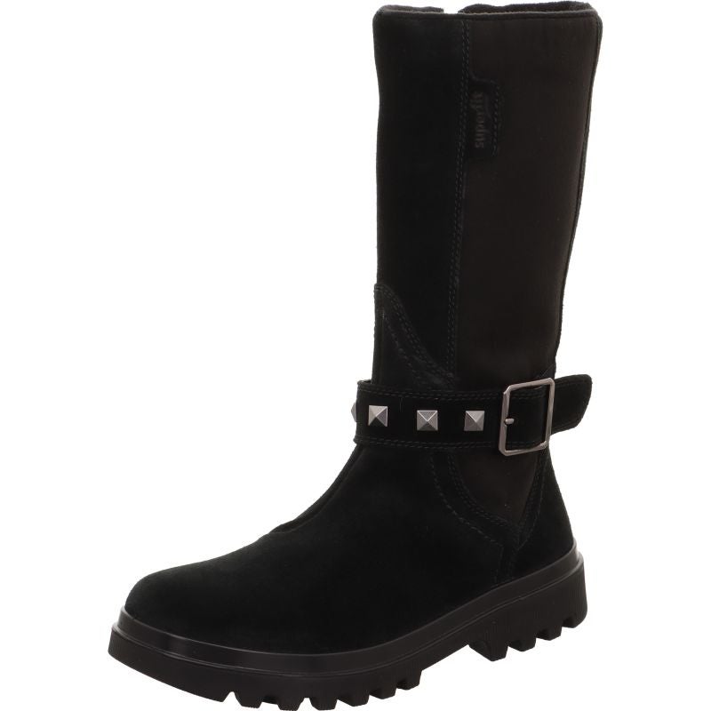 Superfit ABBY NOVA Girls Boot - Material: Leather/Textil in Black