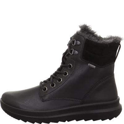 Legero DREAMER Damen Schnürboots - Material: Leder in Schwarz