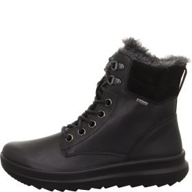legero DREAMER Damen Schnürboots - Material: Leder in Schwarz