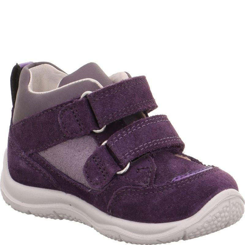 Superfit UNIVERSE Mädchen Sneaker high - Material: Leder/Textil in Lila