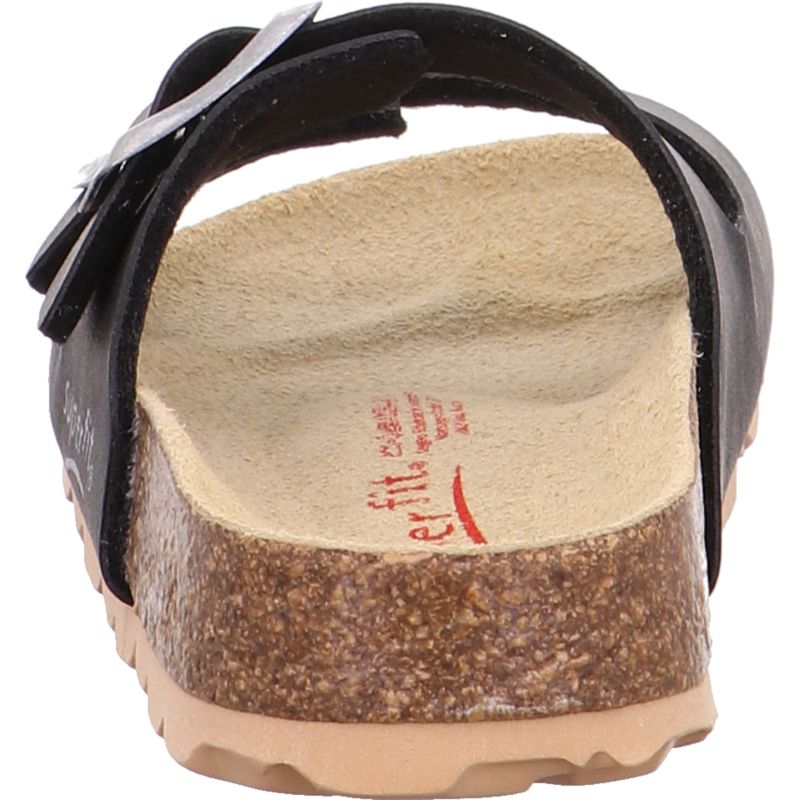Superfit FUSSBETTPANTOFFEL Boys Slipper - Material: Sonstiges Material in Black